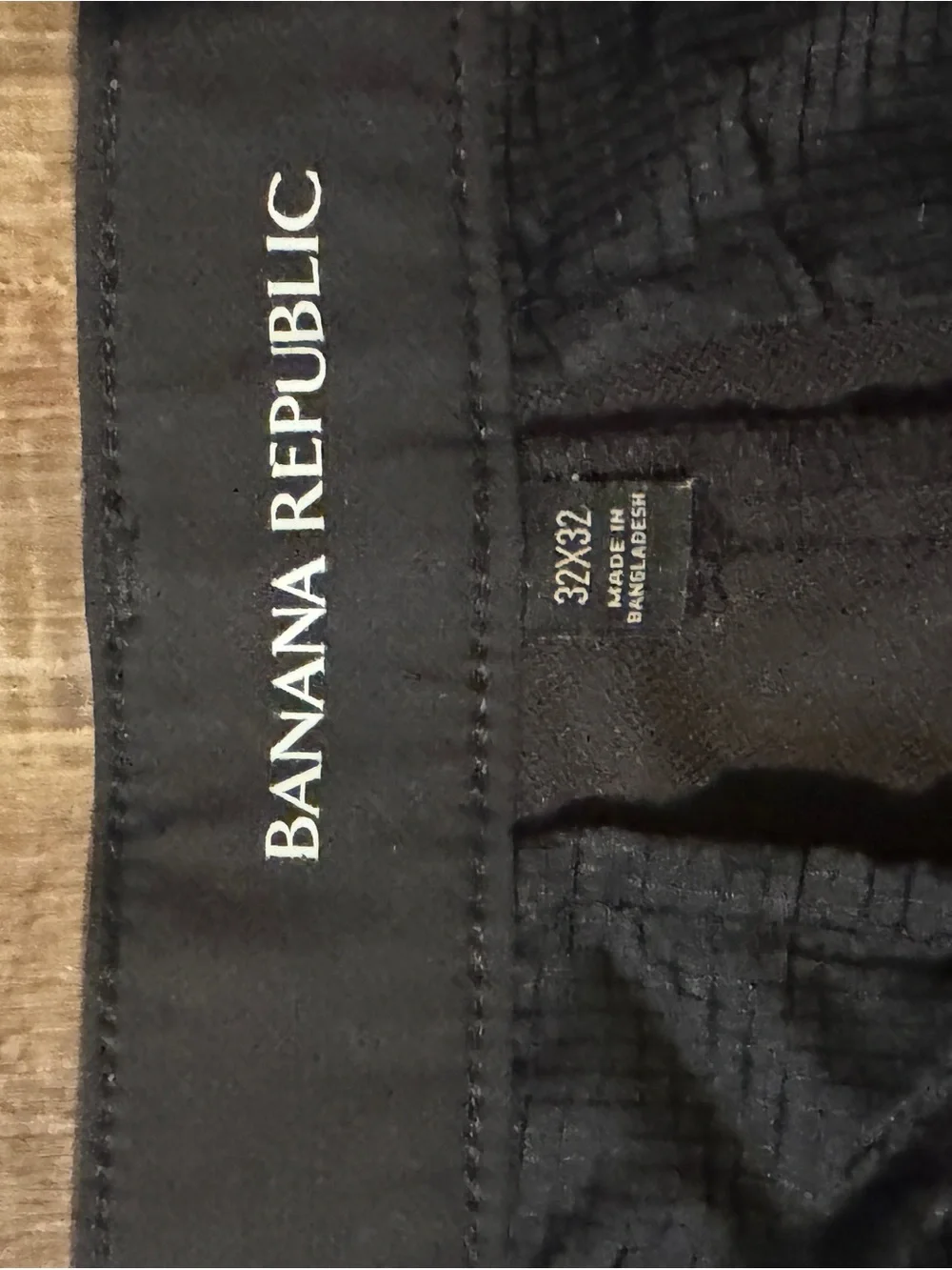 Men's Banana Republic Black Performance Pants - Lightweight Stretch